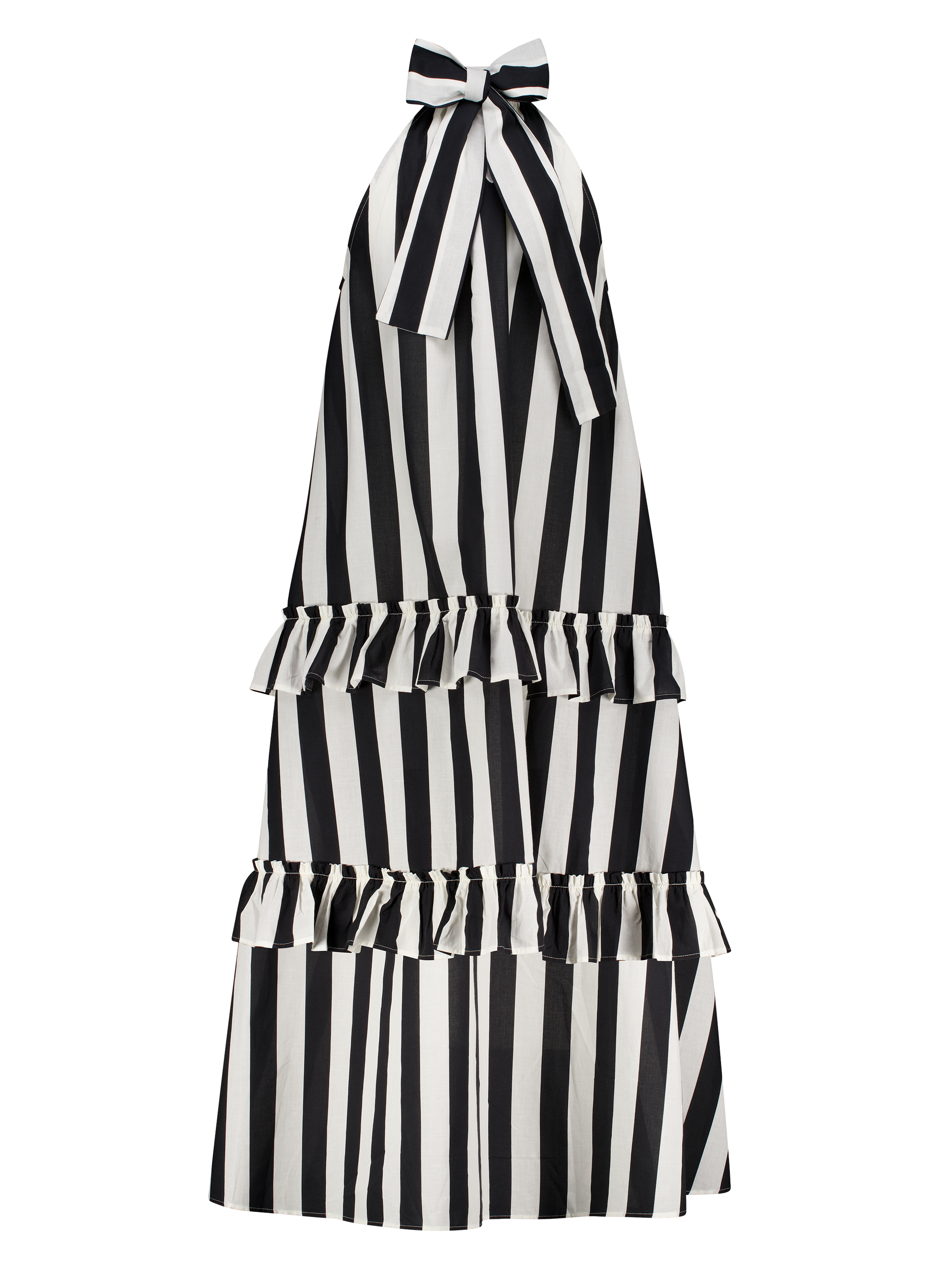 Dress Stripes Black and White Singapore GirlsMustHave