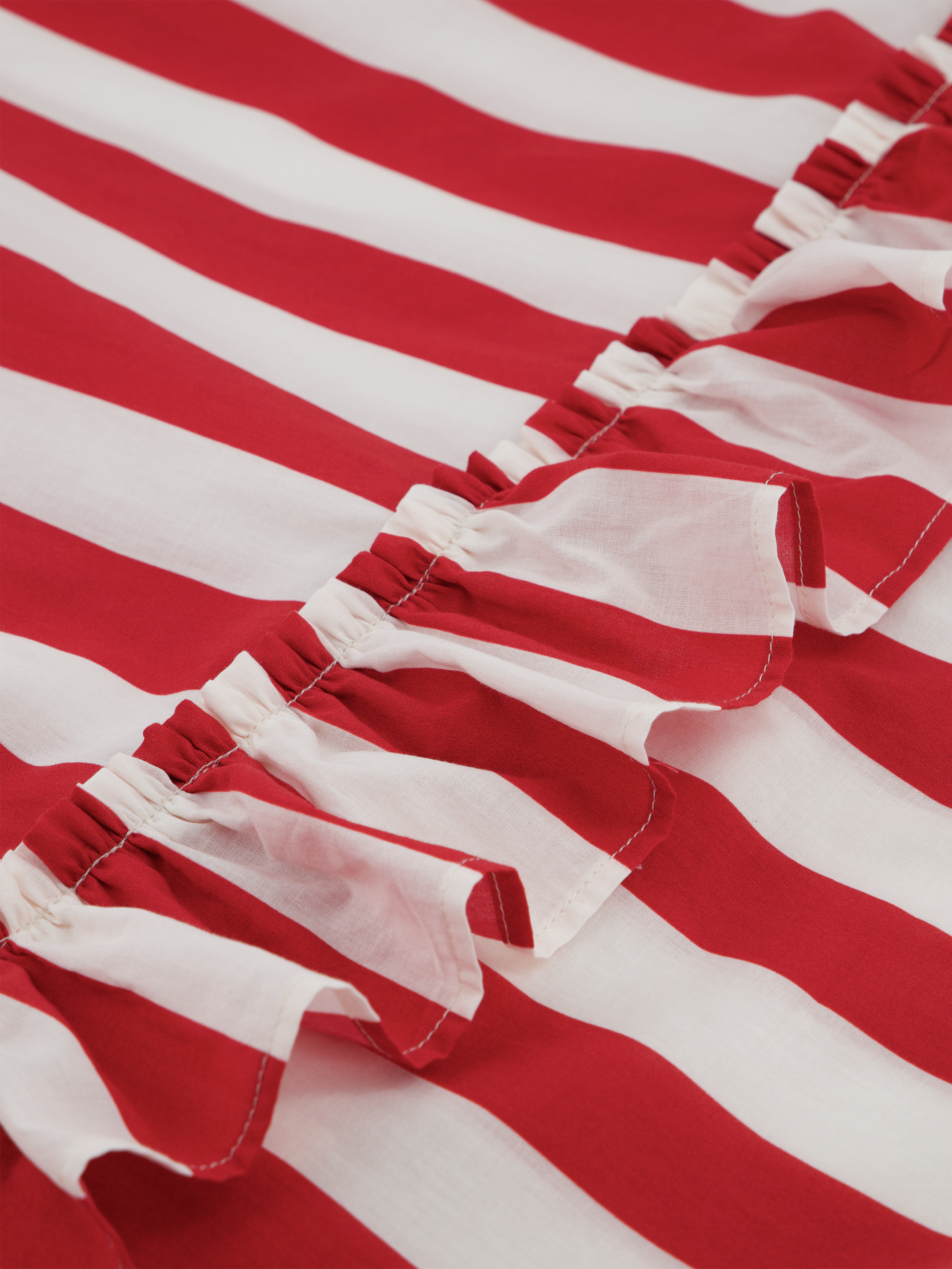 Dress Stripes Red and White Singapore GirlsMustHave