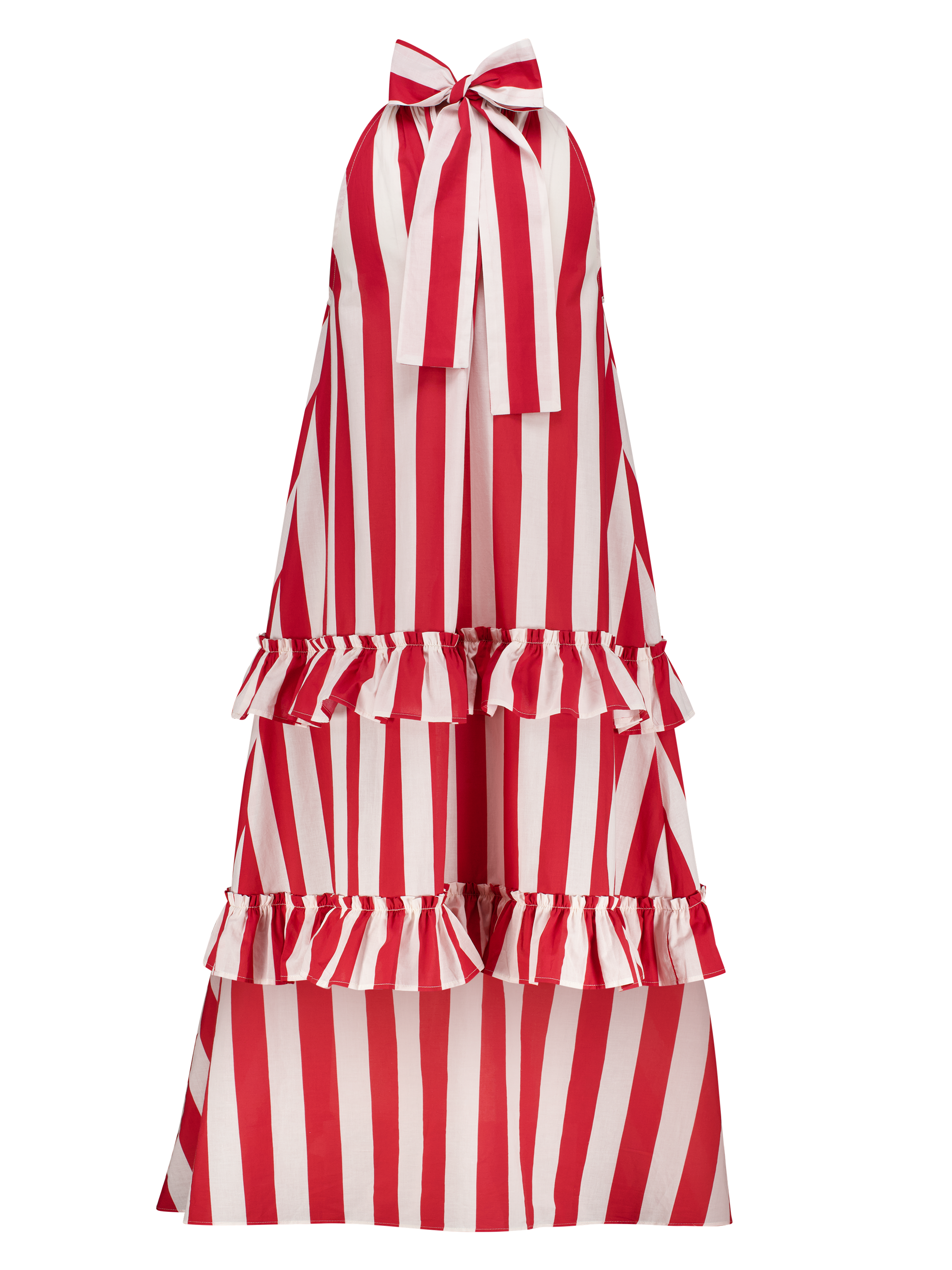 Dress Stripes Red and White Singapore GirlsMustHave
