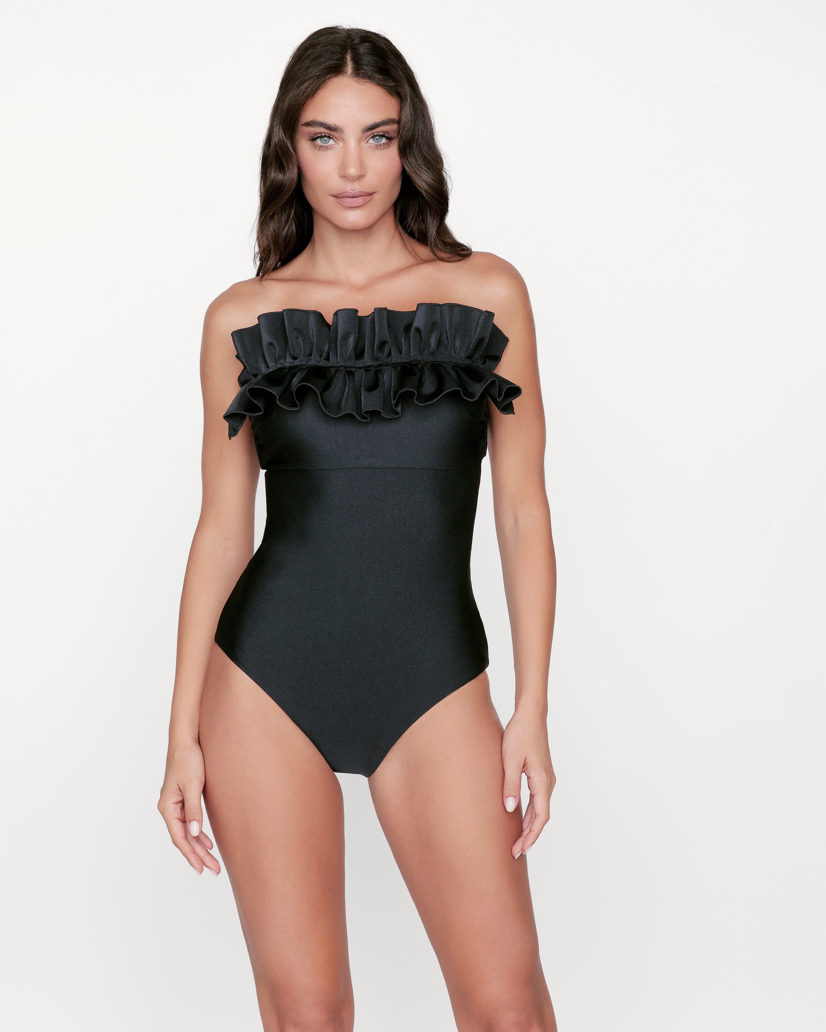Swimsuit Luxe Black Giselle Los Cabos GirlsMustHave