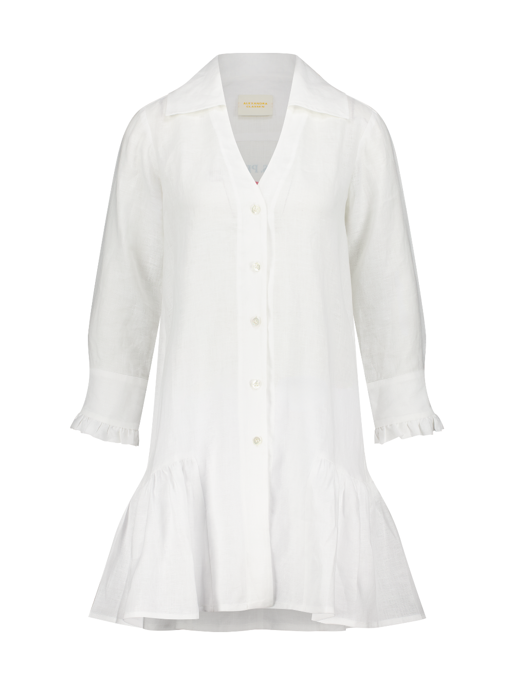 Bianca - Hemdblusenkleid aus Leinen