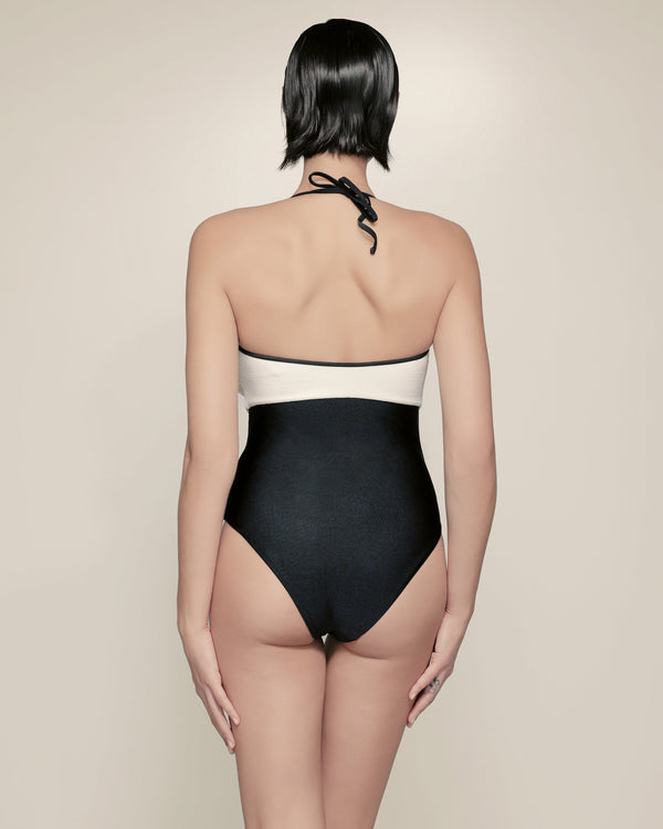 CHRISTY Black Ivory - One-Piece Luxury Swimsuit