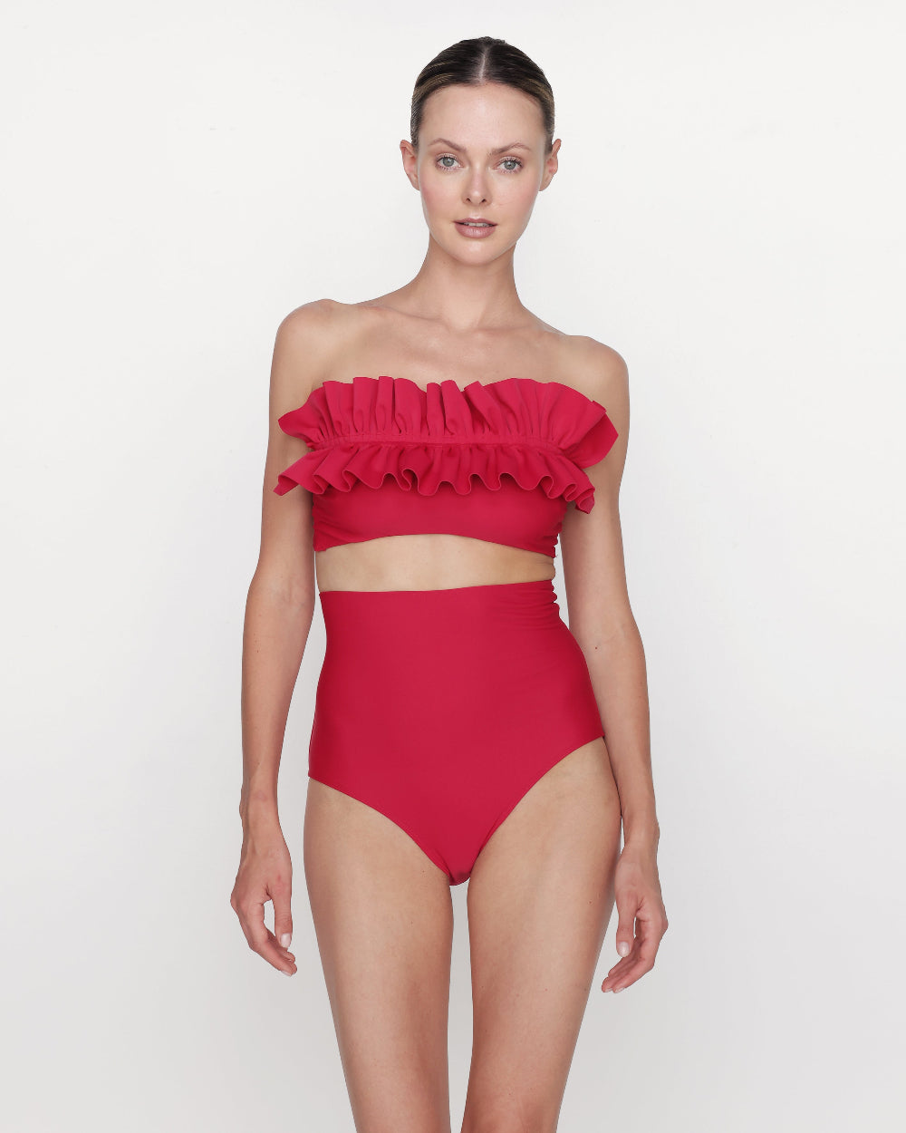 Nath - Bandeau-Oberteil mit Volants