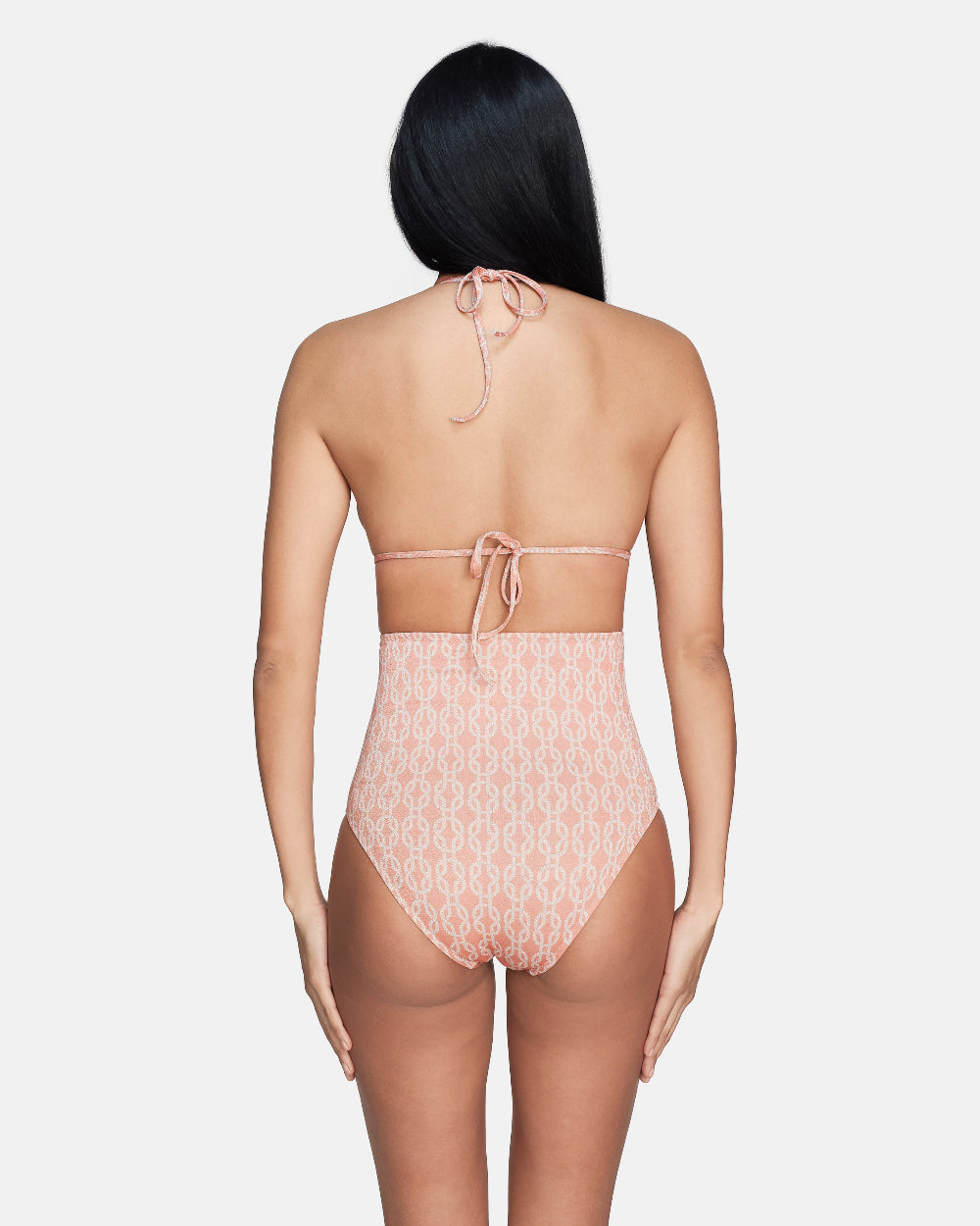 Scarlett - Haut de bikini triangle - imprimé