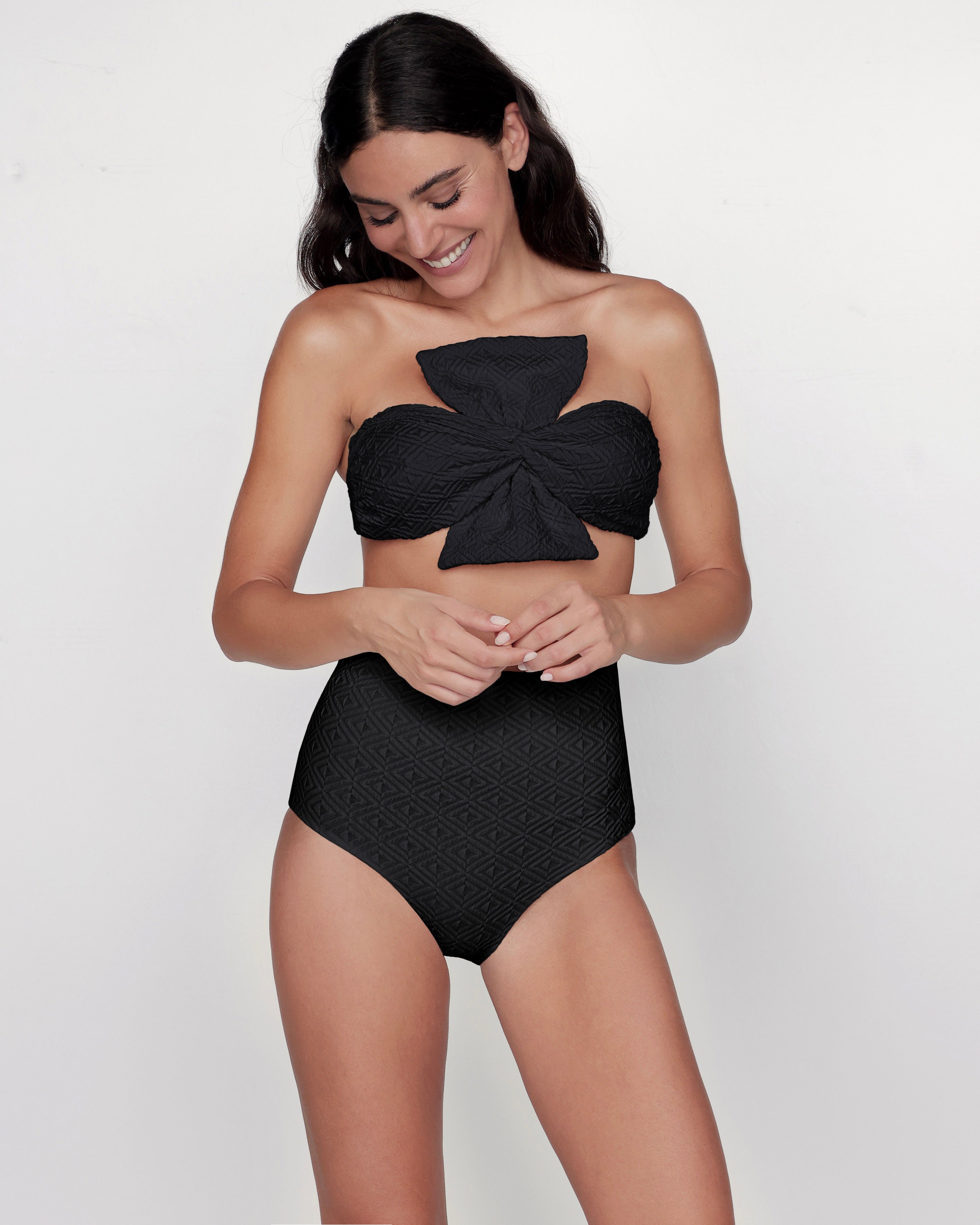 Bikini Luxe Black Alvaraz Saint Barth GirlsMustHave