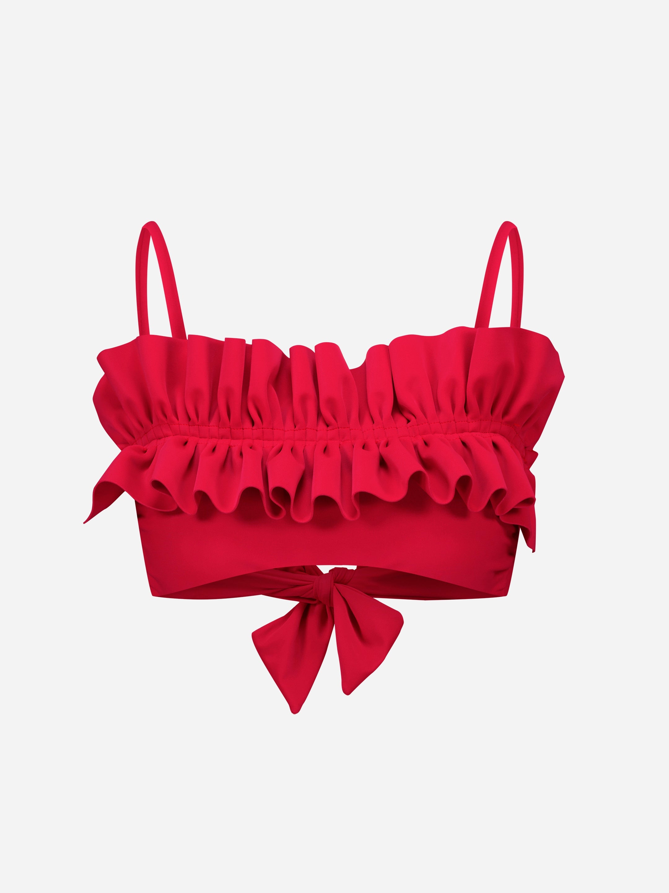 Nath - Ruffled bandeau top