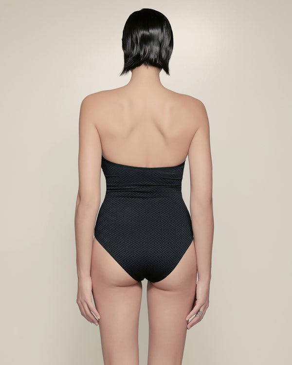 RAQUEL Black Alvaraz - One-Piece Luxury Swimsuit