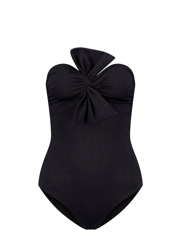 RAQUEL Black Alvaraz - One-Piece Luxury Swimsuit