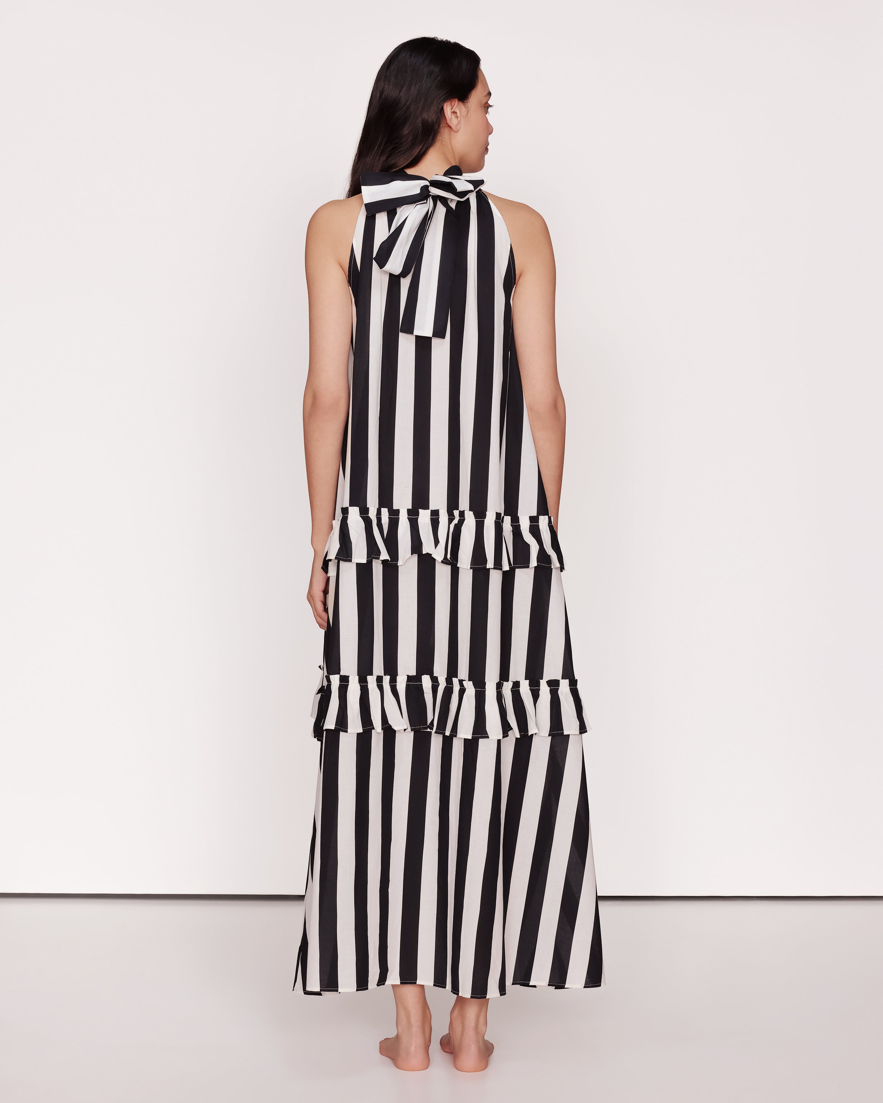 Shirt Stripes Black and White Singapore GirlsMustHave