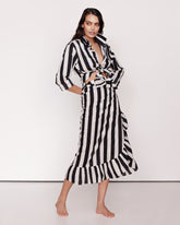 Shirt Stripes Black and White  Singapore GirlsMustHave