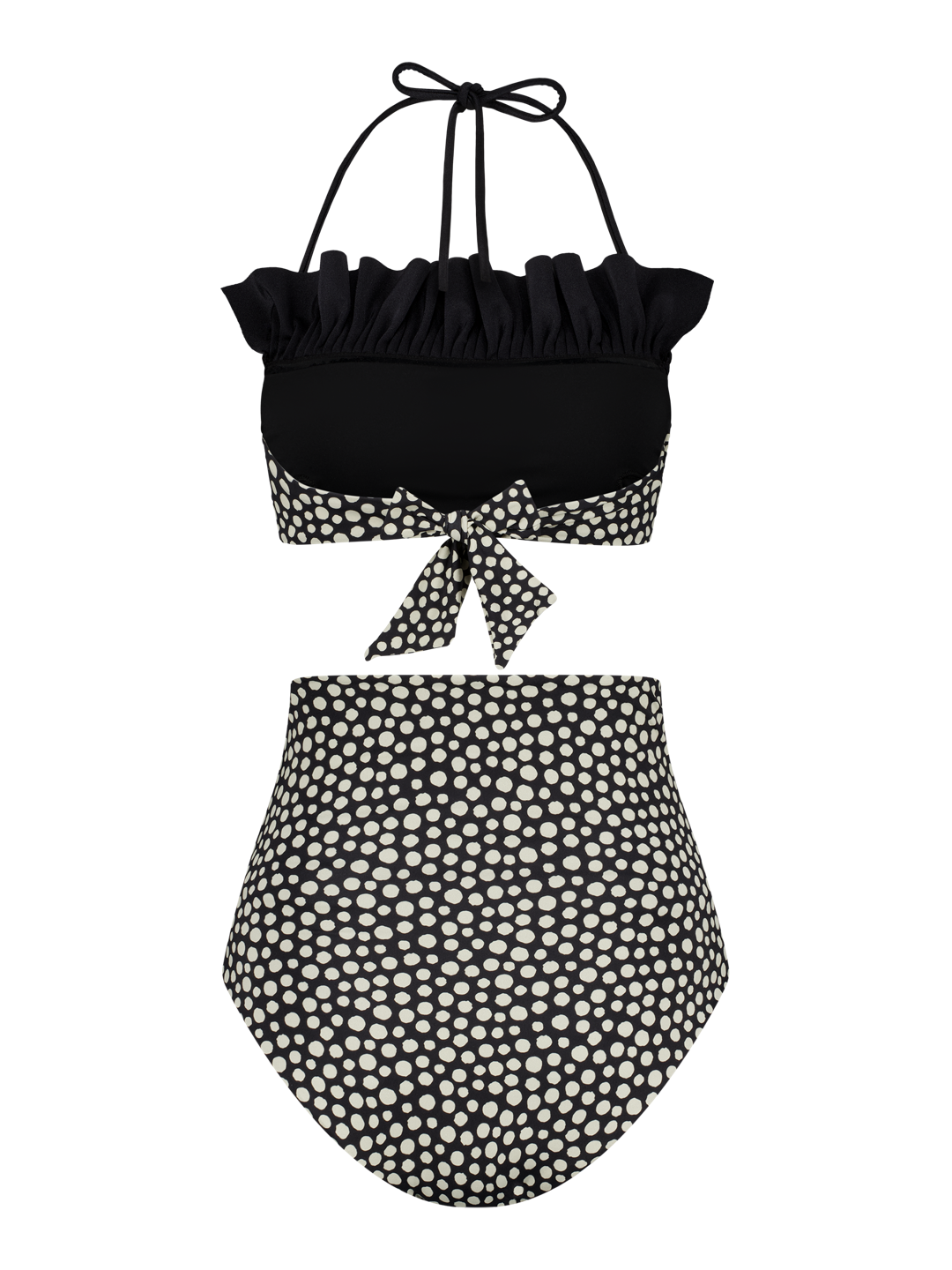 Bikini Luxe Black Seashell East-Hampton GirlsMustHave