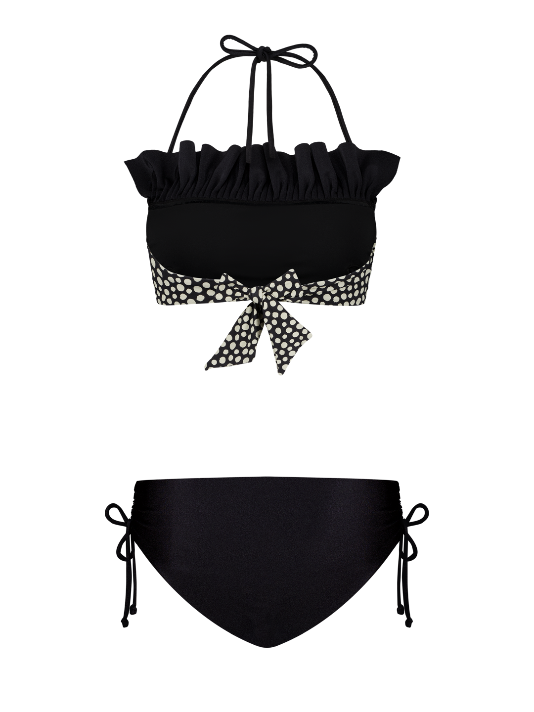 Bikini Luxe Black Seashell East-Hampton GirlsMustHave