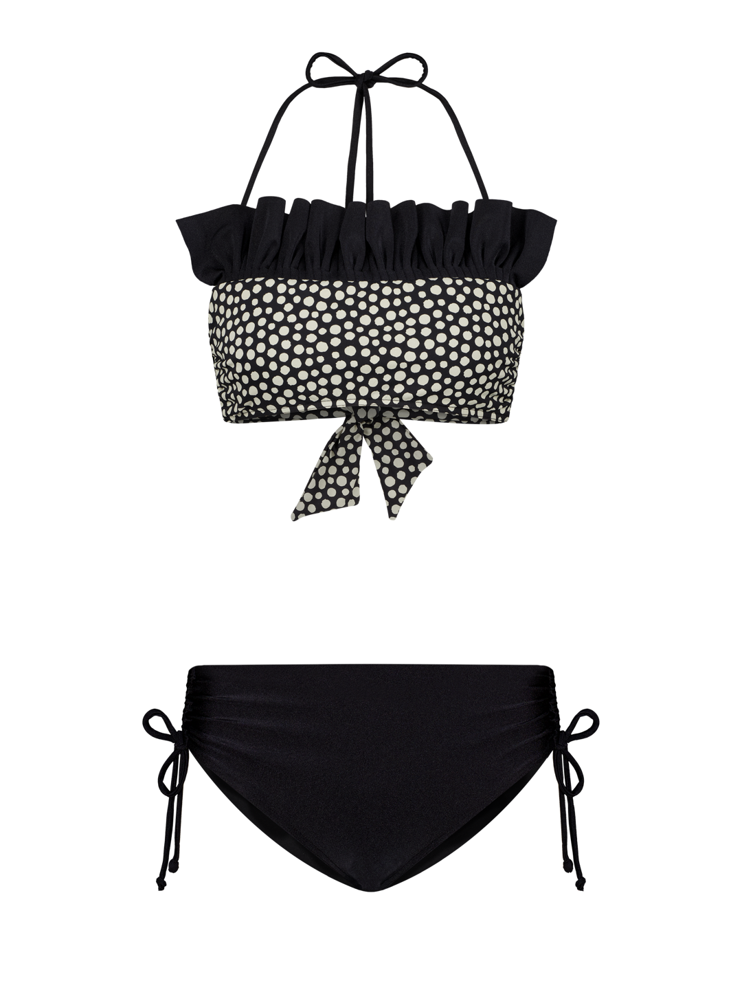 Bikini Luxe Black Seashell East-Hampton GirlsMustHave