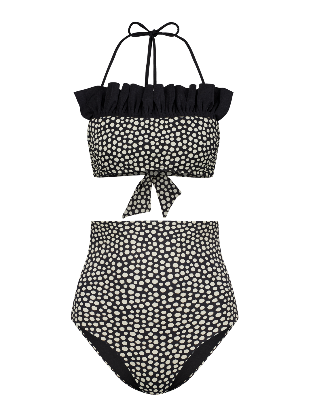 Bikini Luxe Black Seashell East-Hampton GirlsMustHave