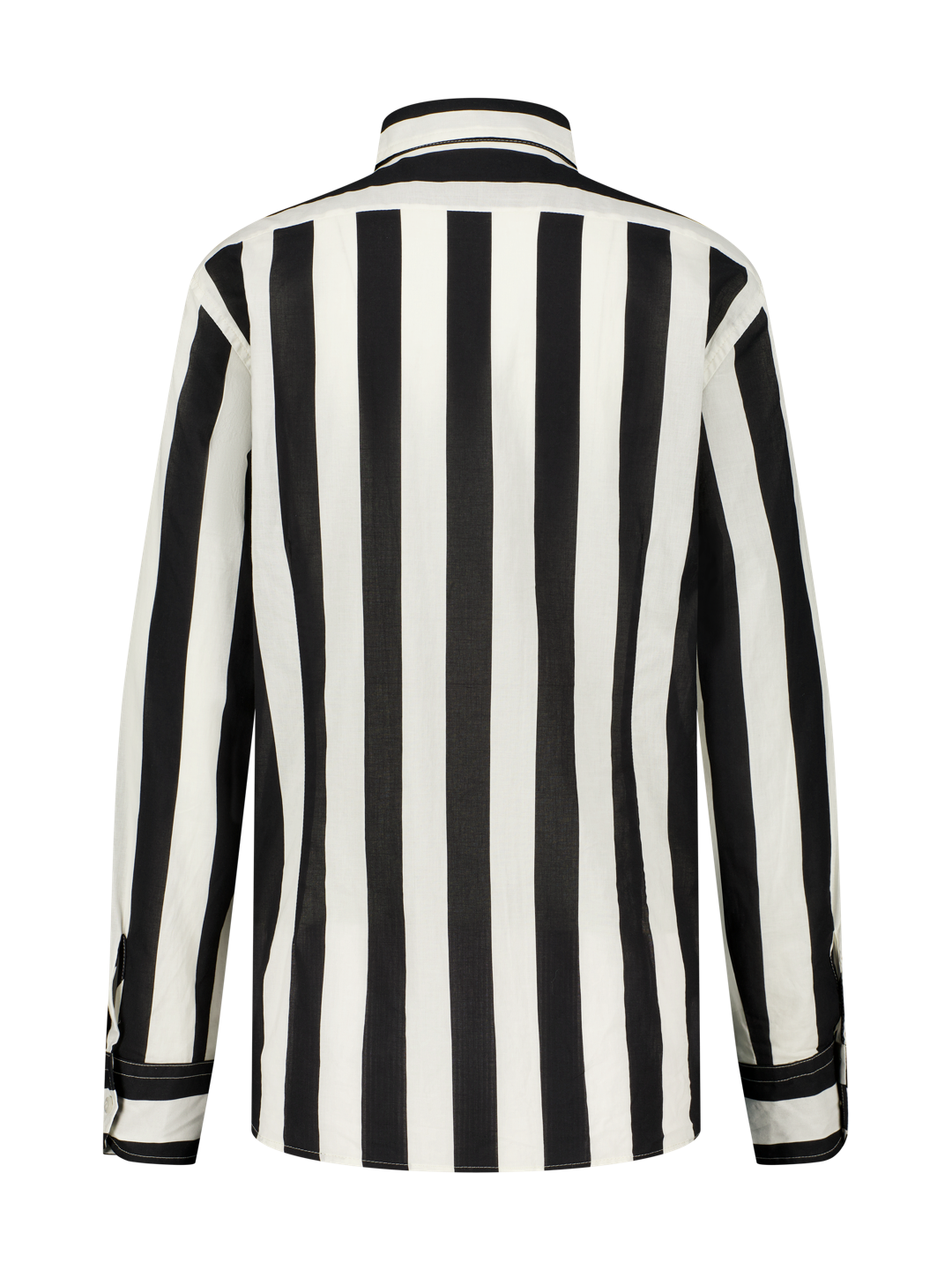 Shirt Stripes Black and White Singapore GirlsMustHave