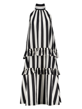 Kleid Streifen Schwarz und Weiß Singapore GirlsMustHave