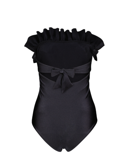 Angela - Ruffled bustier one-piece