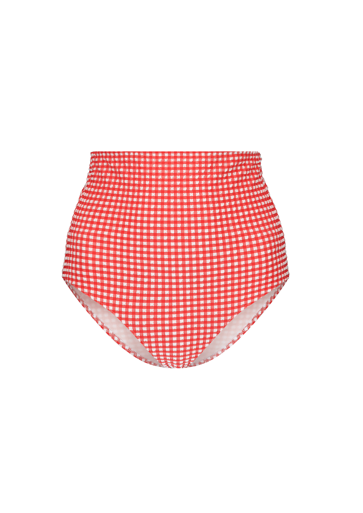 Ara - High-waisted bikini brief Vichy