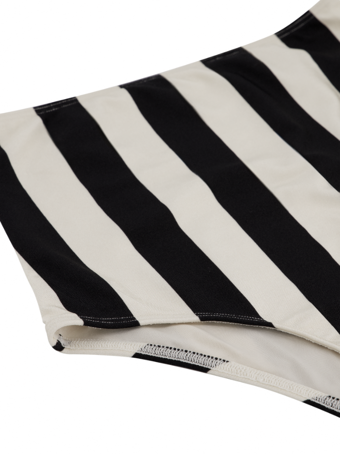Ara - High-waisted bikini brief stripes