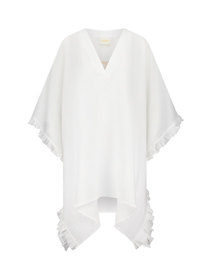 Babs - Kurzer Leinenkaftan