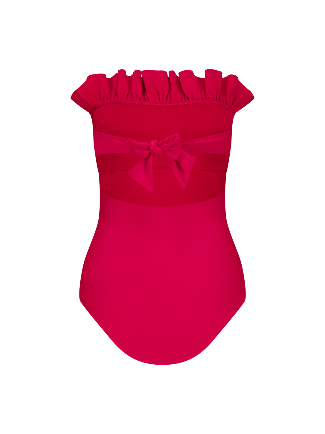 Angela - Ruffled bustier one-piece