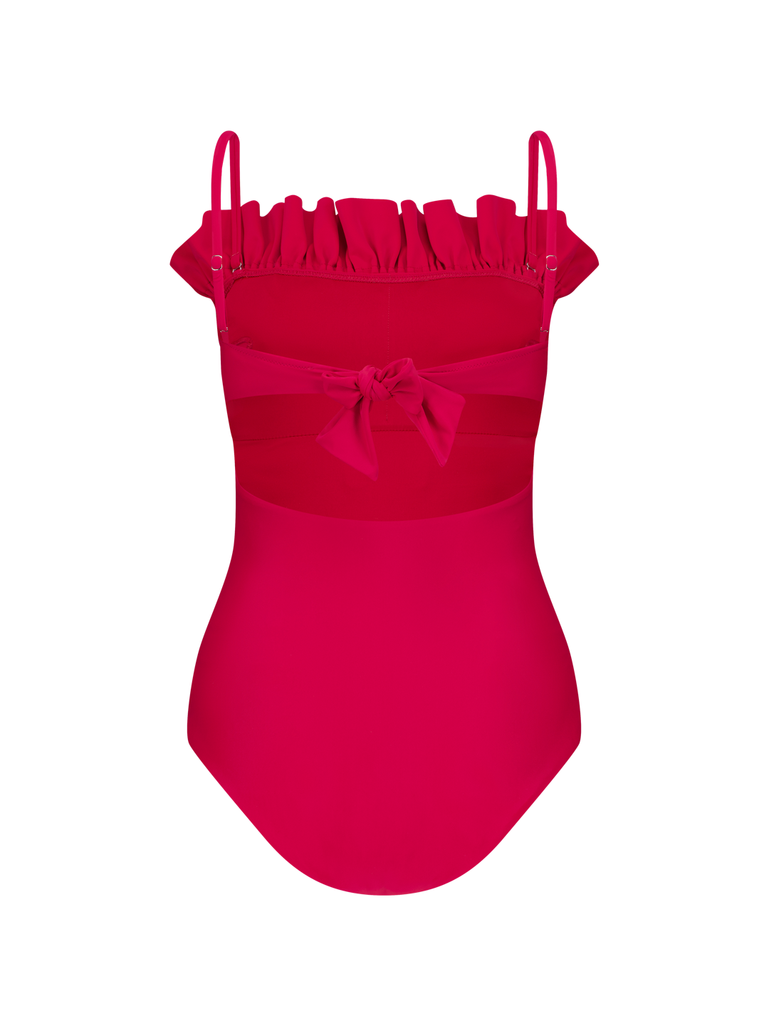 Angela - Ruffled bustier one-piece