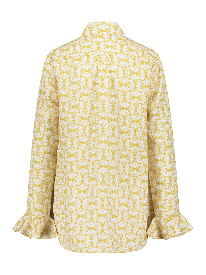 Bee - Linen shirt with ruffles