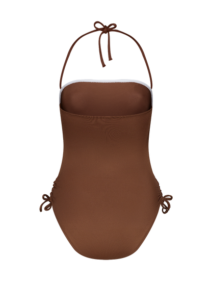 Joan - Une-pièce nageur à liens réglables