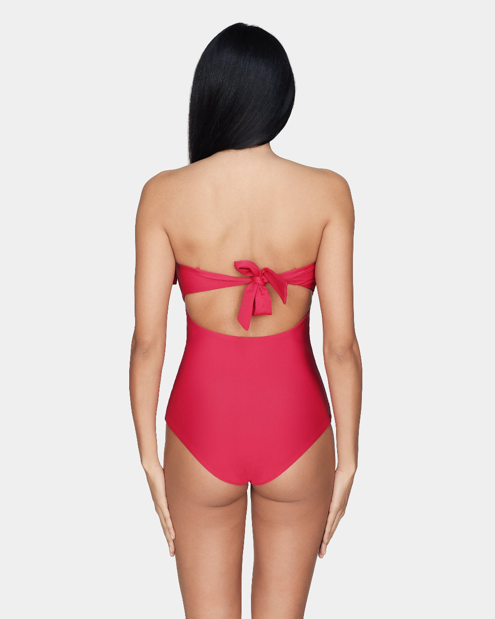 Angela - Ruffled bustier one-piece