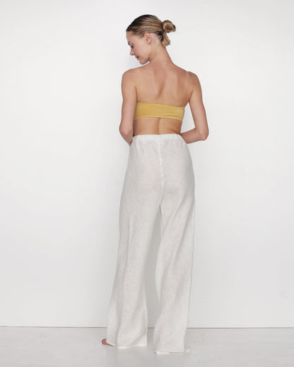 Bo - Weite Leinenhose