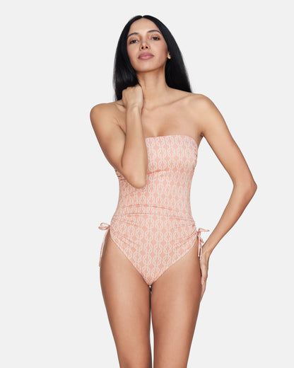 Joan - Tank one-piece with adjustable ties