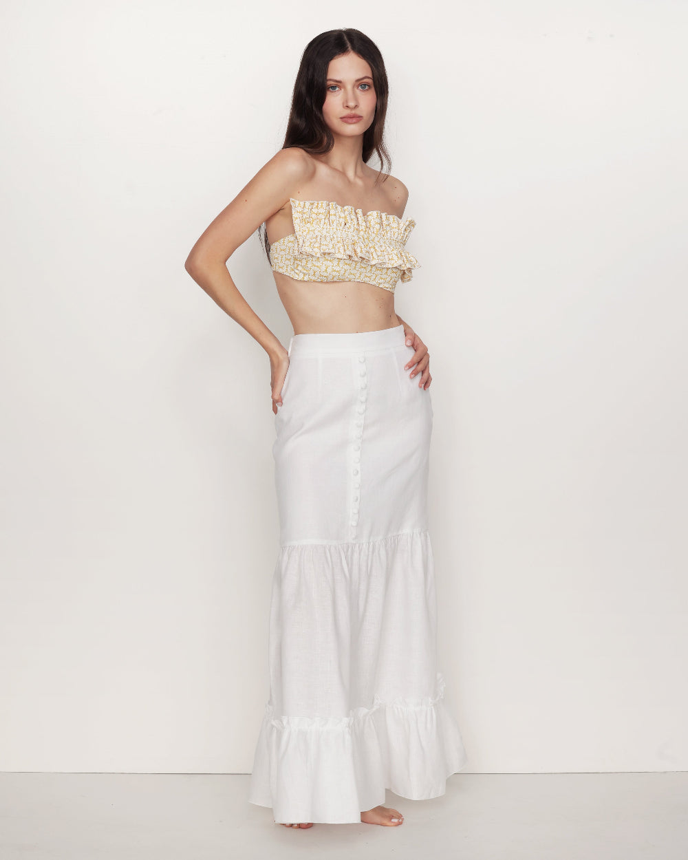 Bali - Jupe longue en lin