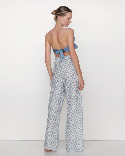 Bo - Weite Leinenhose