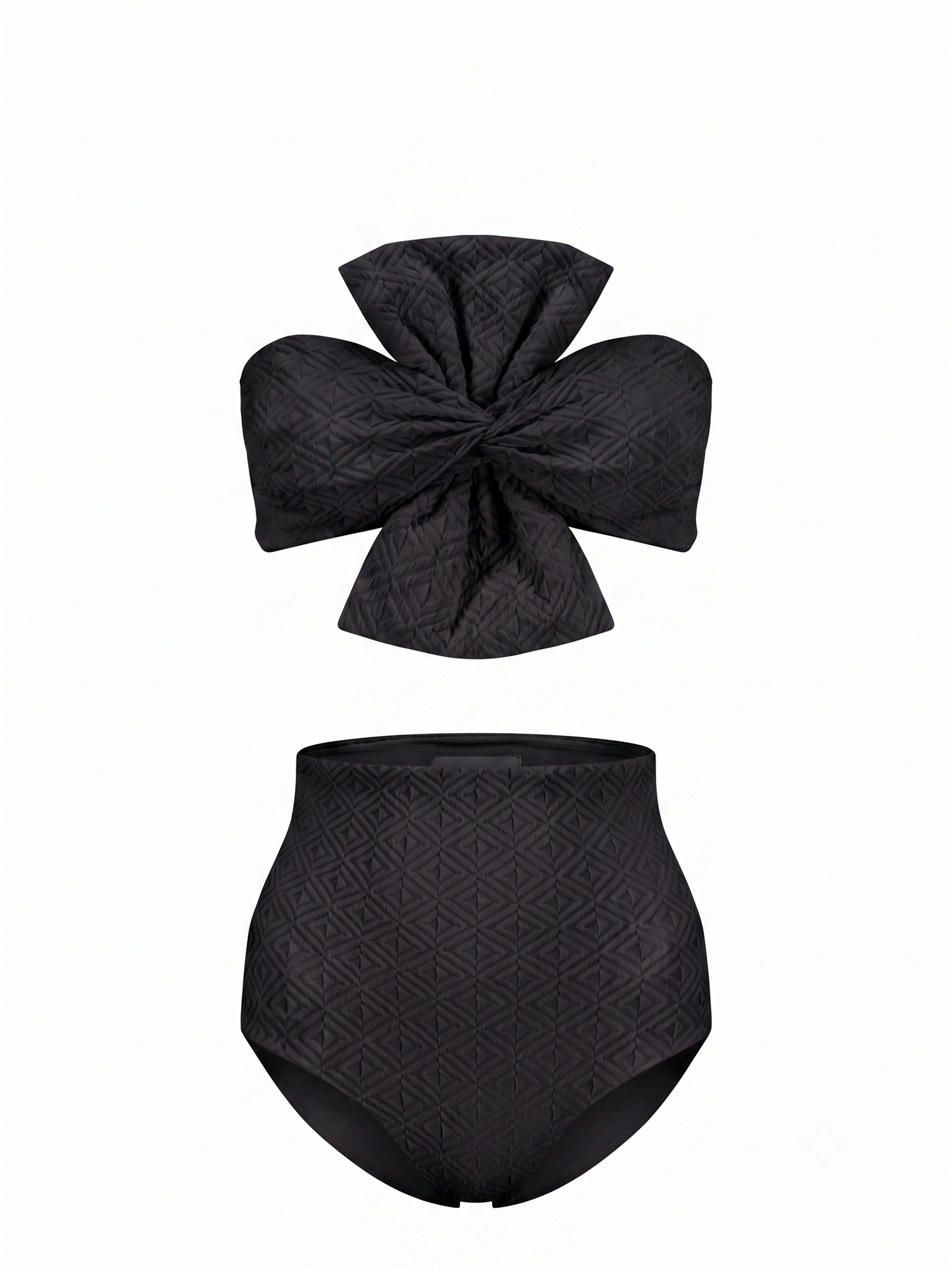 Ara - High-Waisted Bikini bottom - Saint Barth