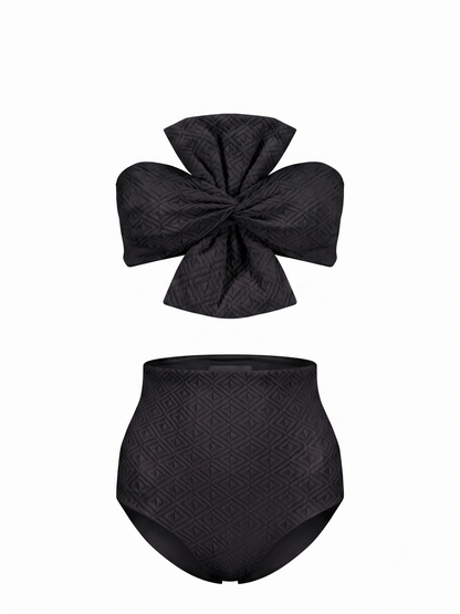 Ara - High-Waisted Bikini bottom - Saint Barth