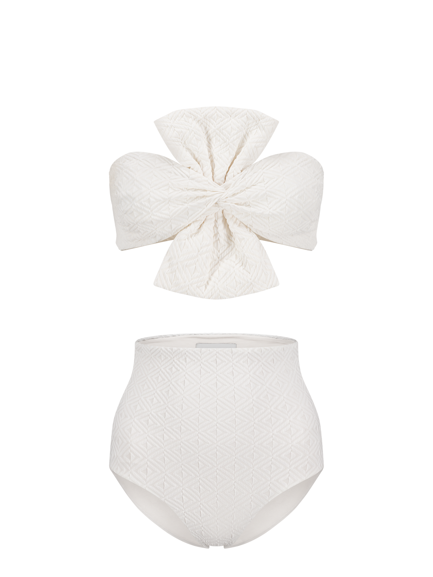 Ara - High-Waisted Bikini bottom - Saint Barth