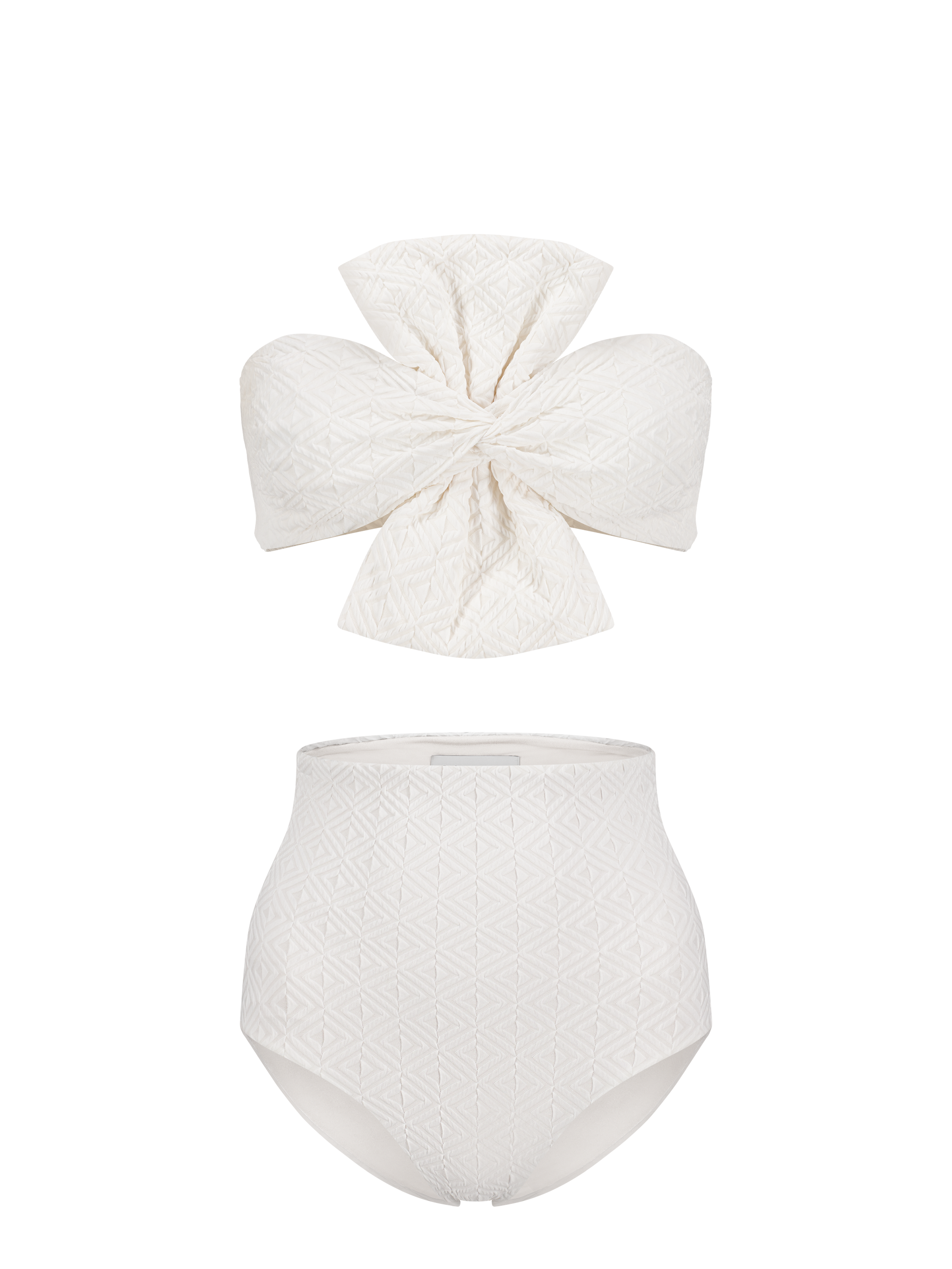 Ara - High-Waisted Bikini bottom - Saint Barth
