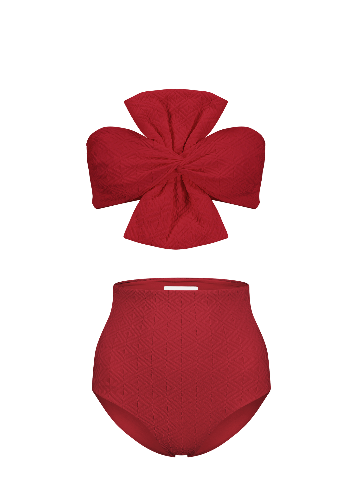 Ara - High-Waisted Bikini bottom - Saint Barth