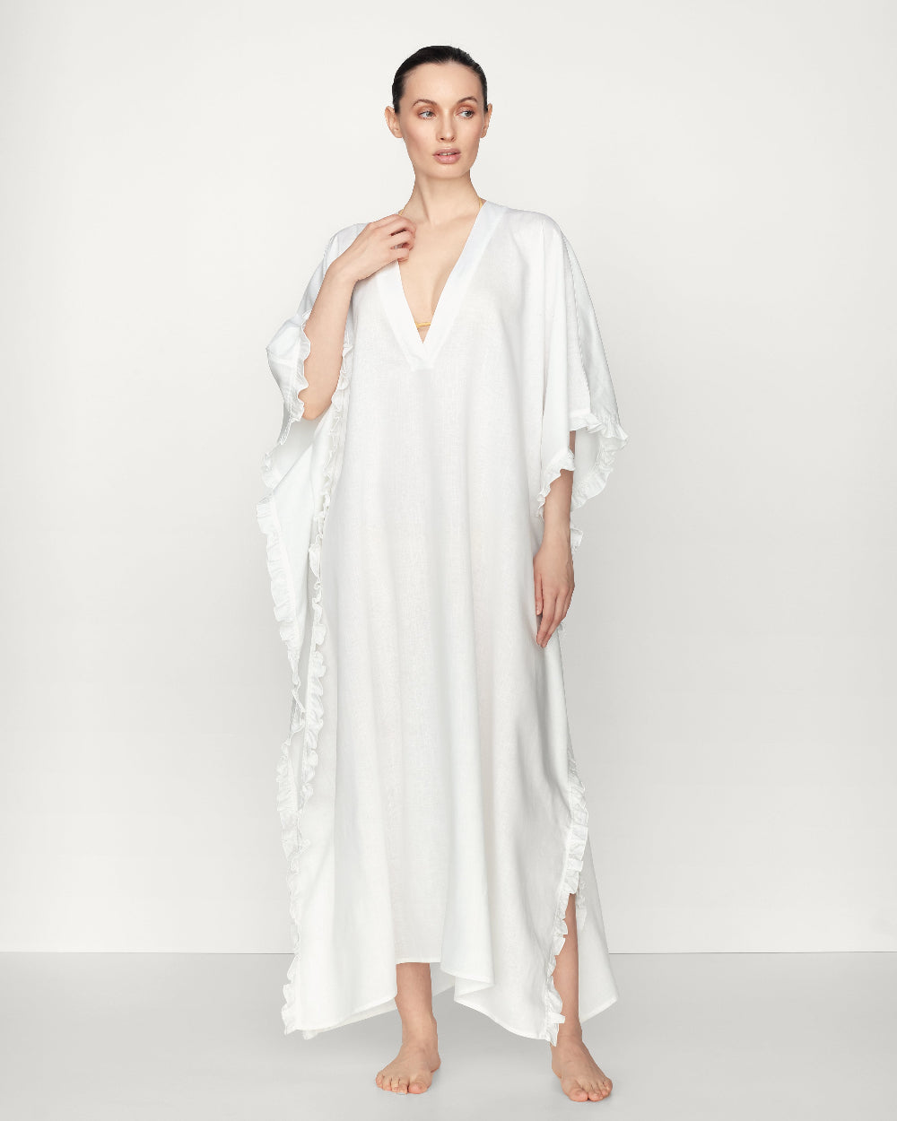 Cindy - Kaftan Long - Voile de coton