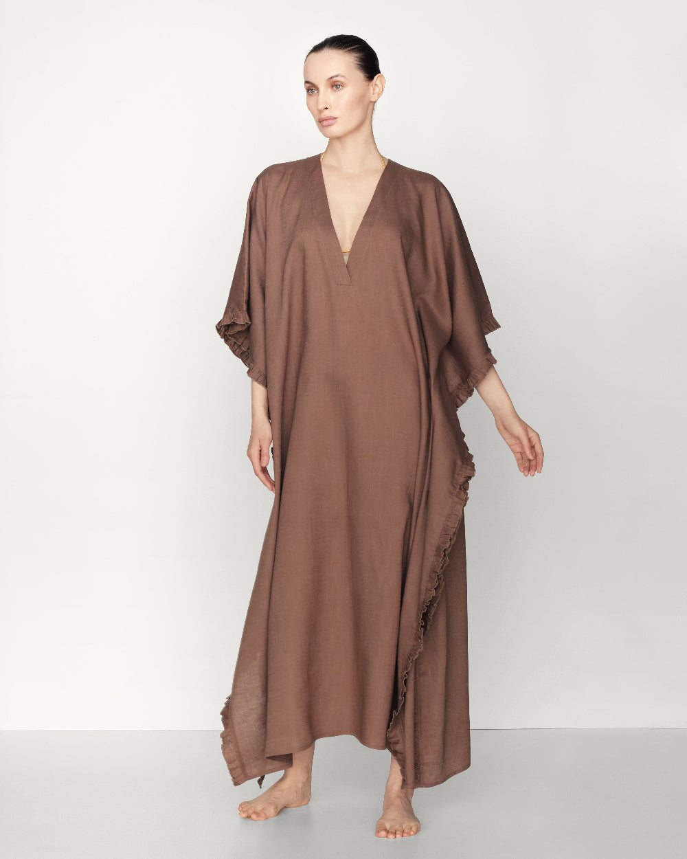 Cindy - Kaftan Long - Voile de coton