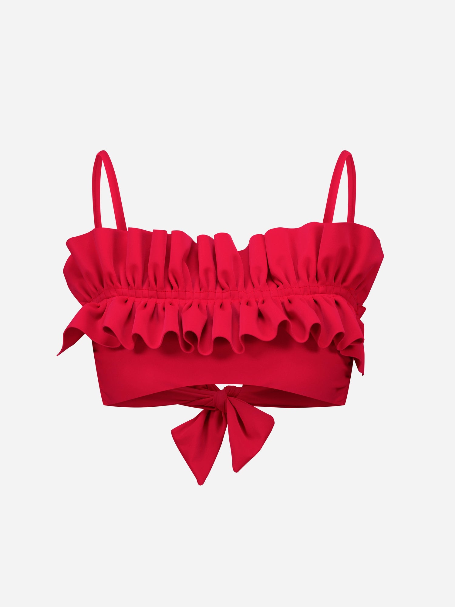 Nath - Ruffled bandeau top