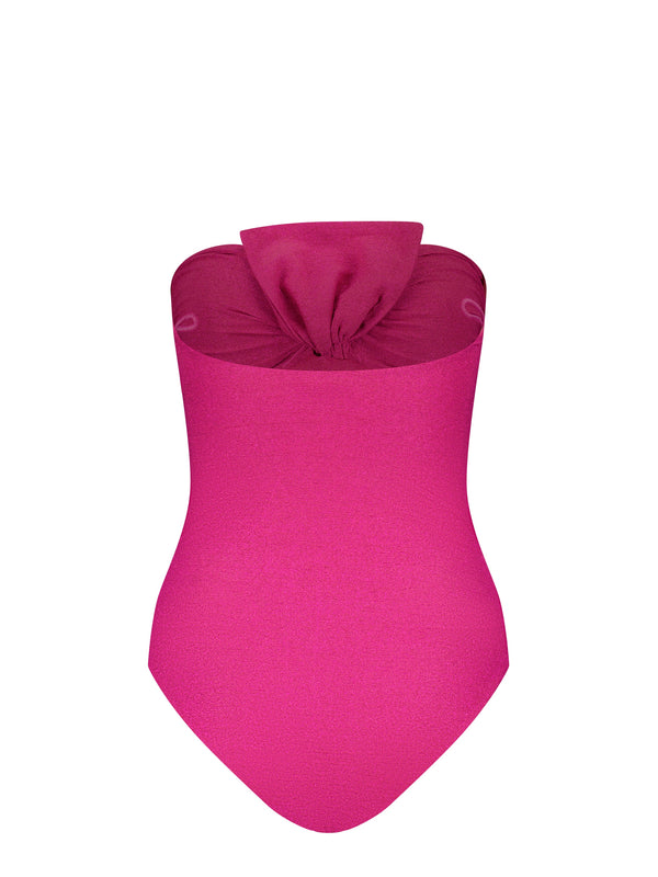 RAQUEL Pink - Einteiliger Luxus-Badeanzug