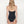 RAQUEL - Black bow-detail bandeau swimsuit