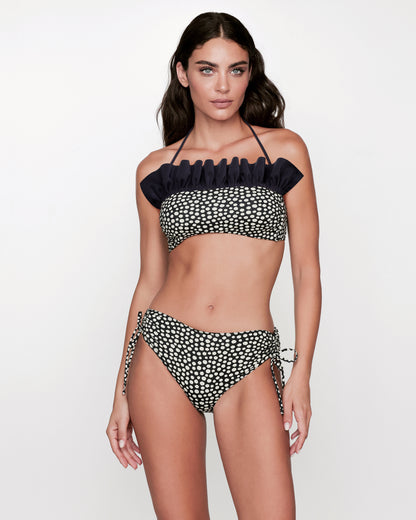 Bikini Luxe Schwarz Muschel Ost-Hampton GirlsMustHave 